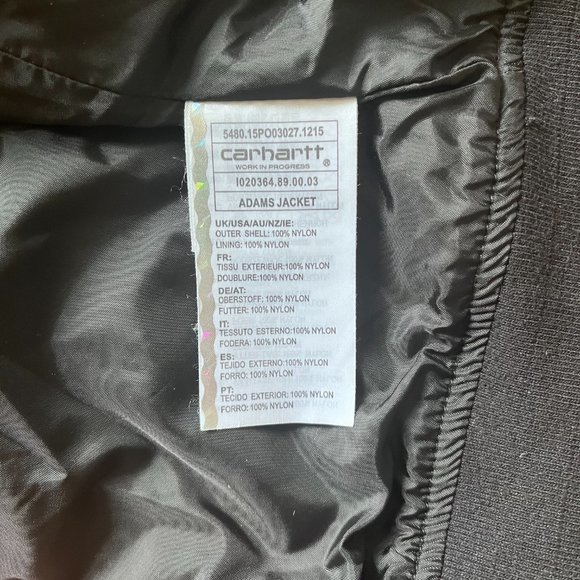 Men's Carhartt black jacket - Size Small - Picture 6 of 6